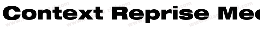 Context Reprise MediumExp SSi Normal字体转换